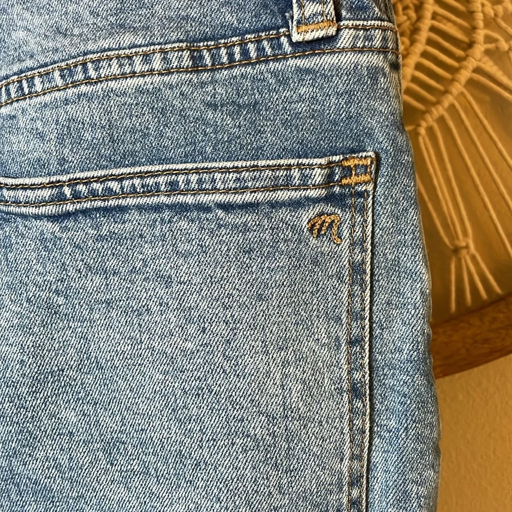Madewell The Momjean in Downey Wash size 28